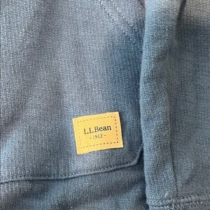 L.L. Bean Half-Zip Blue Pullover